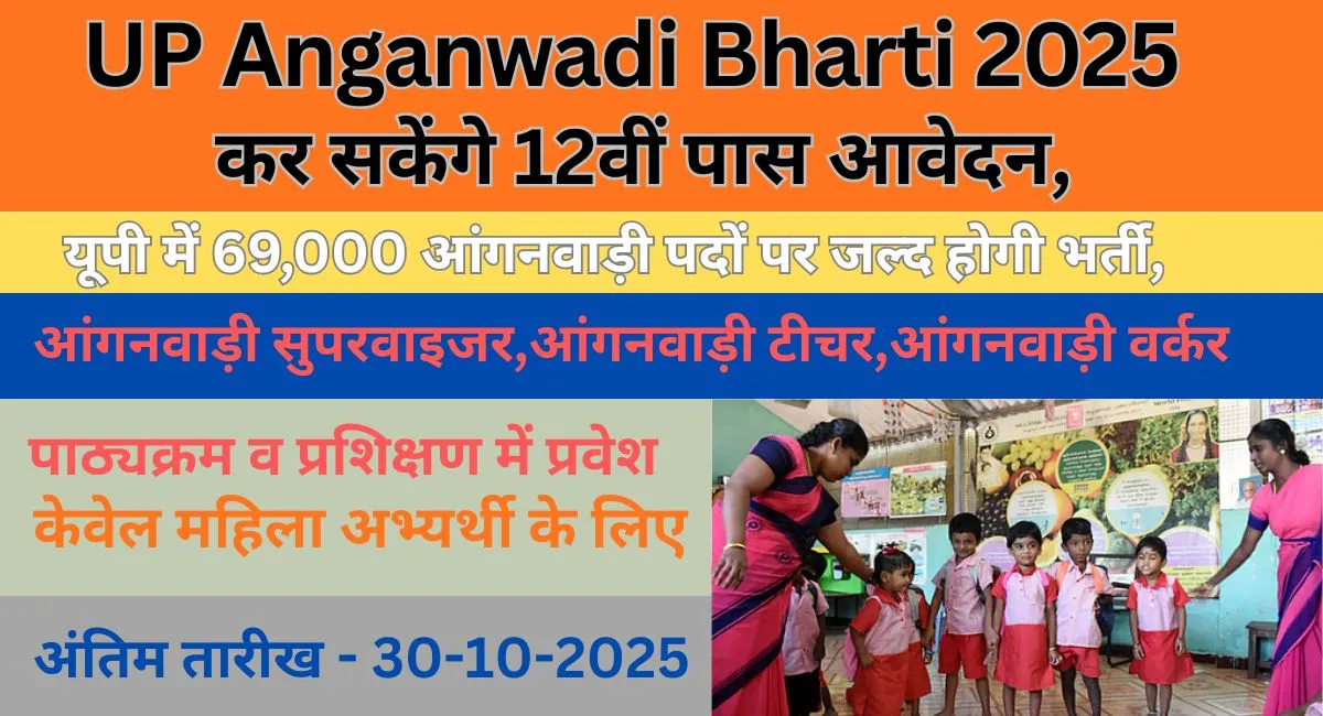UP Anganwadi Bharti 2025