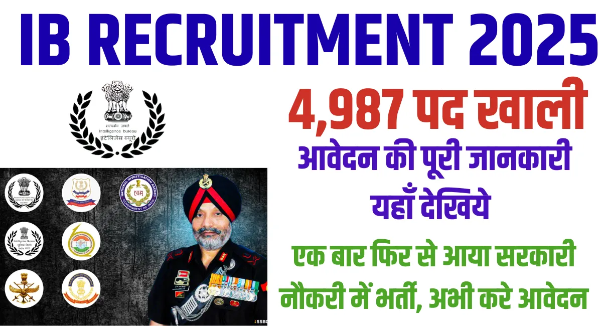 IB RECRUITMENT 2025